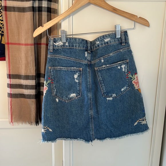 Mango Denim Jean Skirt - Picture 7 of 11